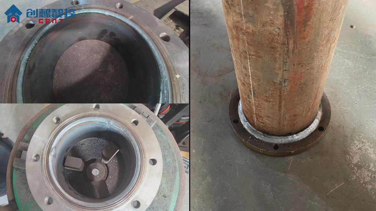 創(chuàng)想視覺焊縫跟蹤系統(tǒng)適配廣數(shù)機器人進行自動化焊接的應(yīng)用